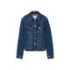 Denim Tom Tailor easy denim jacket Damen used mid stone blue denim, Gr. S, Baumwolle