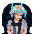 NAPUP Child Head Support for Car Seats – Safe, Comfortable Head & Neck Pillow Support Solution for Front Facing Car Seats and High Back Boosters – Kids Travel Accessories (Teal)