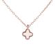 Cross Christian Handmade Necklace, pendant, 925 Sterling silver, pink color (1.71gr)