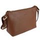 Lappella Ladies Harriet Leather Crossbody Bag-Tan