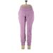 Tek Gear Active Pants - Mid/Reg Rise: Purple Activewear - Women's Size Large
