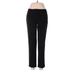 White House Black Market Casual Pants - Mid/Reg Rise: Black Bottoms - Women's Size 2