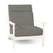 Summer Classics Kennebunkport Patio Chair w/ Cushions in White | 38.25 H x 34.25 W x 40.75 D in | Wayfair 435394+C789H4278N