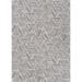 Blue/Gray 120 x 90 x 0.079 in Area Rug - Ebern Designs Geometric Grey Blush Non Skid Performance Area Rug | 120 H x 90 W x 0.079 D in | Wayfair