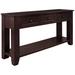 Red Barrel Studio® 55" Modern Console Table Sofa Table For Living Room w/ 3 Drawers & 1 Shelf Wood in Black | 30 H x 55.1 W x 15 D in | Wayfair