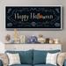 Wildon Home® Skeleton Crew Collection D Framed On Canvas Print Canvas, Solid Wood in Black | 12 H x 30 W x 1.5 D in | Wayfair