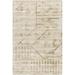 White 24 x 6 x 0.24 in Area Rug - Surya Rectangle Pier Geometric Hand Loomed Viscose Area Rug in Brown Viscose | 24 H x 6 W x 0.24 D in | Wayfair