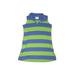 Hanna Andersson Dress: Green Stripes Skirts & Dresses - Kids Girl's Size 110