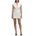 Belted Linen Blazer Minidress