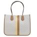 Heidi Signature Logo Colorblock Semi Lux Tote Bag