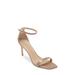 Nakedcurve Ankle Strap Sandal - Natural - Stuart Weitzman Heels