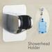 Kuphy Shower Head Holder Without Drilling Adjustable Adhesive Shower Bracket Shower Bracket