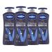 Vaseline Men Cooling Hydration SE33 3-in-1 Face Hands & Body Lotion for Men for Dry Skin with Menthol & Ultra-Hydrating Lipids 20.3 oz Pack of 4