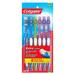 Colgate Extra Clean Medium CM31 Adult Toothbrushes 6 Pack - Ergonomic Handle Circular Bristles Remove Stains
