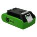 Replacement Battery Compatible With All Greenworks 24V Series and 48V (2x24V) Series Tools & Original Chargers