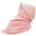 Quick Dry Washcloth Pets Clothes Dog Bathrobe Small Polyester Absorb Water Pink