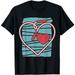 Sweet Heart Jump Rope Skipping Rope Lover For Women And Men T-Shirt