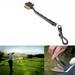 Aufmer Golf Club Brushes and Groove Cleaner with Magnetic Keychain Oversized Golf Brush Head and Retractable Spike Super Non-Slip Handle Comfortable Grip Golf Club Cleaner