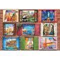 Buffalo Games - Windows EC36 Open to The World - 1500 Piece Jigsaw Puzzle for Adults Challenging Puzzle Perfect for Game Nights - 1500 Piece Finished Size is 31.50 x 23.50