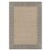 Artistic Weavers Alfresco Bordered Runner Area Rug Black/Camel 10.75 x 7.5