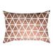 VerPetridure Rose Gold Pink Cushion Cover Square Pillowcase Home Decoration(30cm X 50cm)