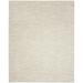 Nourison Modern Solid Indoor/Outdoor Area Rug 8 x 11 - Ivory/Beige