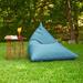 Sorra Home Sunbrella Outdoor Bean Lounger Cast Horizon - Large