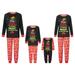 Nituyy Christmas Pajamas for Family Matching Pjs Santa Claus Sleepwear Xmas Pajamas for Baby Kids Pet Adults