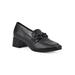 Women's Quinbee Pump by Cliffs in Black Smooth (Size 6 M)