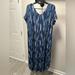 Lularoe Dresses | Euc- Women’s Lularoe Macy Maxi Dress Size Medium Great Stretch Pretty Blues! | Color: Blue | Size: M
