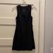 Athleta Dresses | Black Sleeveless Athleta Dress With Front Zip, Mesh Panel In Back And Pockets | Color: Black | Size: Xxs