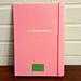 Kate Spade Office | Kate Spade "My Thoughts Exactly" Pink Notebook | Color: Pink/White | Size: 7"X10"
