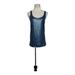 J. Crew Tops | J. Crew Blue Sequins Tank Top Size Xs | Color: Blue | Size: Xs