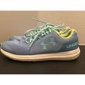 Under Armour Shoes | Girls Under Armour Tennis Shoes Size 6y | Color: Blue/Green | Size: 6g