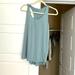 Lululemon Athletica Tops | Lululemon Size 10 Blue-Green Loose-Fitting Tank Top. | Color: Blue/Green | Size: 10