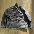 Levi's Jackets & Coats | Levis Trucker Reversible Padded Jean Jacket Blue Denim Quilted Green Men's Xl | Color: Blue | Size: Xl