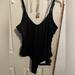 Victoria's Secret Tops | Euc Victorias Secret Sport Body Suit With Cut Outs On Sides L | Color: Black | Size: L