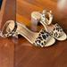 J. Crew Shoes | J Crew Calf Hair Ankle Strap Sandal | Color: Black/Tan | Size: 5.5