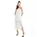 J. Crew Dresses | J Crew Eyelet White Halter Midi Dress | Color: White | Size: 8