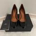 Coach Shoes | Coach Patent Leather Almond Toe Pump | Color: Black | Size: 8.5