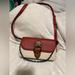 Coach Bags | Coach Beat Crossbody Clutch | Color: Cream/Red | Size: Os