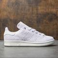 Adidas Shoes | Adidas Originals' Stan Smith Hairy Suede Sneakers | Color: Purple/White | Size: 7