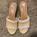 Kate Spade Shoes | Kate Spade Sabine Raffia Woven Tassel Slide Sandals | Color: Tan | Size: 8.5