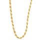 Jollys Jewellers Women's 9Carat Yellow Gold 15.75" Solid Rope Chain/Necklace (3mm Wide) | One Of A Kind Ladies Necklace