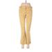 J.Crew Khaki Pant Boot Cut Boot Cut: Yellow Bottoms - Women's Size 2