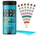 Kit de bandelettes de test de dureté de l'eau pour piscine testeur de PH de haute précision pour