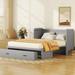 Red Barrel Studio® Bradenton Slat Storage Bed Wood in White | 37.2 H x 55.9 W x 81.1 D in | Wayfair 9F6728A19A2F4133895B39C020DEF662