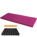 Latitude Run® 4” Thickness Chocolate Foam Massage Breathable 50D High-Resilience Functional Bench Cushion_1 Polyester | 4 H x 39 W x 39 D in | Outdoor Furniture | Wayfair