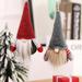 Angmile Christmas Pendant Faceless Dolls decorations Christmas tree pendant cartoon dolls Accessories Christmas Useful