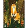 KI Puzzles 300 Piece EC36 Puzzle for Adults Amanda Merrifield Golden Fox 24X18 Colorful Quality Jigsaw Multicolor